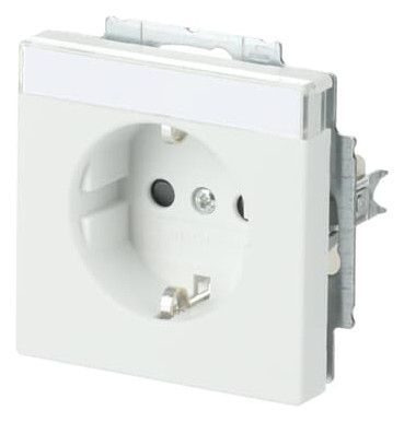 BJ 20 EUCNB-884 SCHUKO Steckdosen Einsatz studioweiß matt future linear