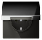 Jung GCR1520KL SCHUKO Steckdose Klappd LS glanzchrom