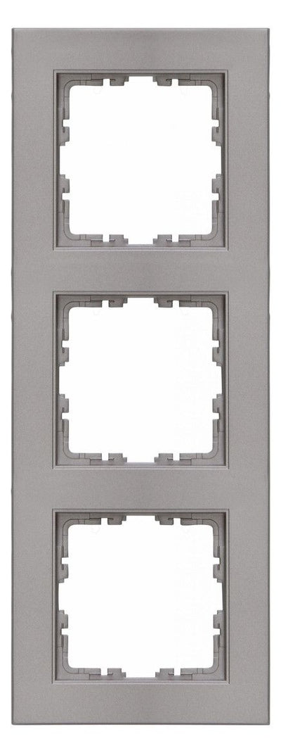 Kopp 402747000 HK07 Abdeckrahmen 3f stahl