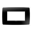 GEWISS GW16104TN Abdeckrahmen ONE 4M Tonerschwarz