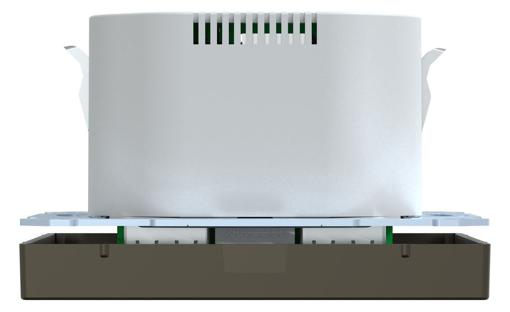 Mert MEG 2366-6052 Schuko-Steckdose m.USB Ladegerät Moccametallic