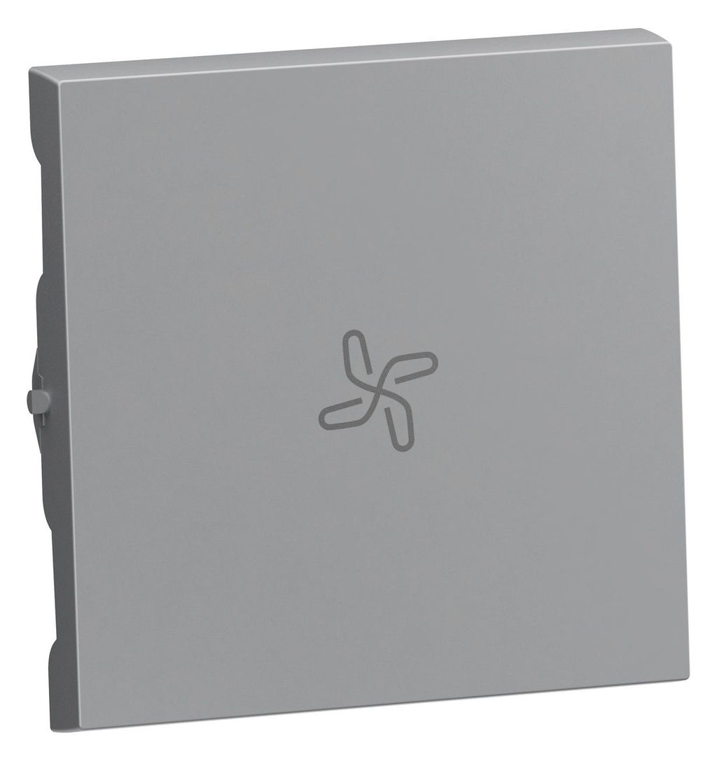 Legrand 765214 SEANO Wippe m.Symbol Lüfter in der Farbausführung Al lackiert
