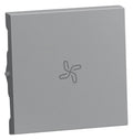Legrand 765214 SEANO Wippe m.Symbol Lüfter in der Farbausführung Al lackiert