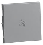 Legrand 765214 SEANO Wippe m.Symbol Lüfter in der Farbausführung Al lackiert