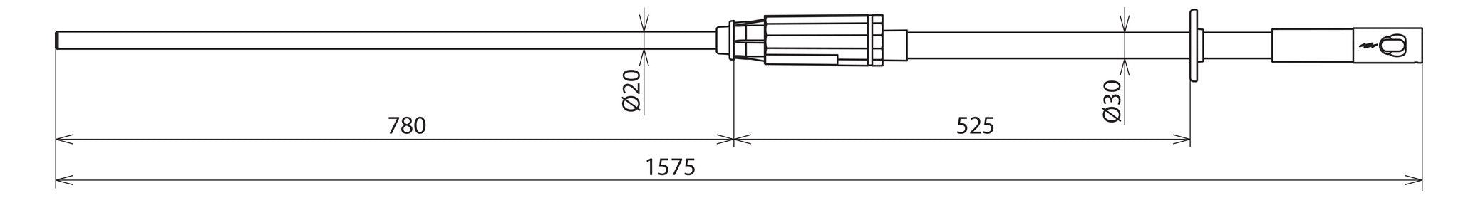 Dehn 767721 PHE3620S Spannungsprüfer PHEIII 6...20kV 50Hz Kat. S