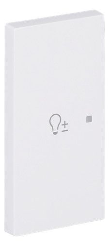 BJ 6234-21-44M Wippe 2-fach links m.Symbol "Dimmer"