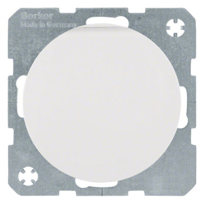 Berker 47512089 Steckdose SCHUKO+Klappd. u.erh.BS R.1/R.3 polarweiß glänzend