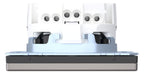 Mert MEG 2301-6050 SCHUKO-Steckdose Steckklemme Nickelmetallic