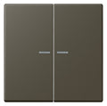 Jung LC102KO5241 Wippe m.Lichtleiter f.KNX Taster 2fa