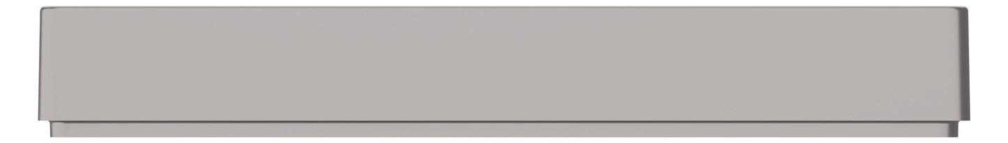 Mert MEG 4010-6550 D-Life Metall Rahmen 1fach Nickelmetallic