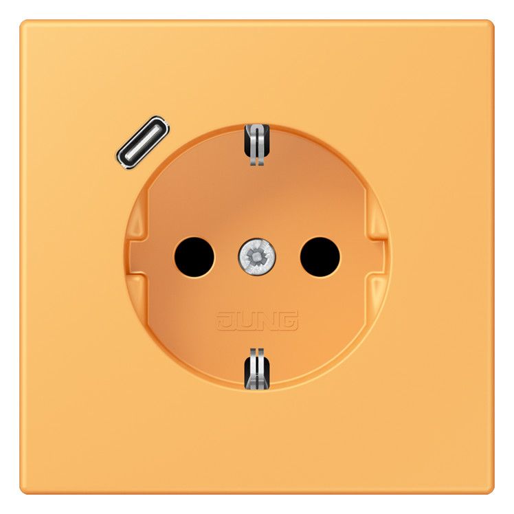 Jung LC1520-18C254 SCHUKO-Steckd.m.USB Typ C LC4320L