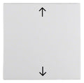 Berker 16201919 Wippe m.Aufdruck Symbol Pfeile S.1/B.3/B.7 polarweiß matt