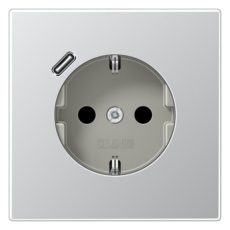 Jung AL1520-18C SCHUKO-Steckdose m.USB Typ C