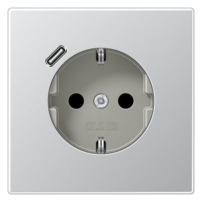 Jung AL1520-18C SCHUKO-Steckdose m.USB Typ C