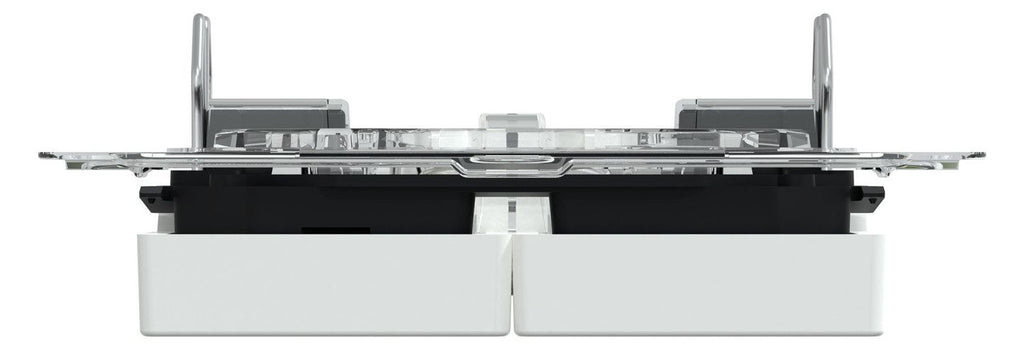 Mert MEG 3424-0325 Doppelwippe m.Ko.- fenster IP44 aktivweiß glänzend System M