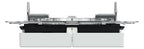 Mert MEG 3424-0325 Doppelwippe m.Ko.- fenster IP44 aktivweiß glänzend System M