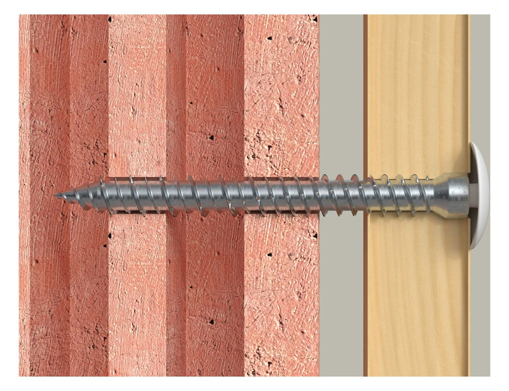 Fischer 532907 Fensterrahmenschraube FFSZ 7,5x62 Zylinderkopf