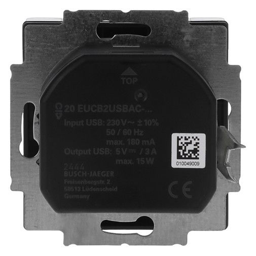 BJ 20 EUCB2USBAC-885 SCHUKO®-/USB-A+C Steckdose