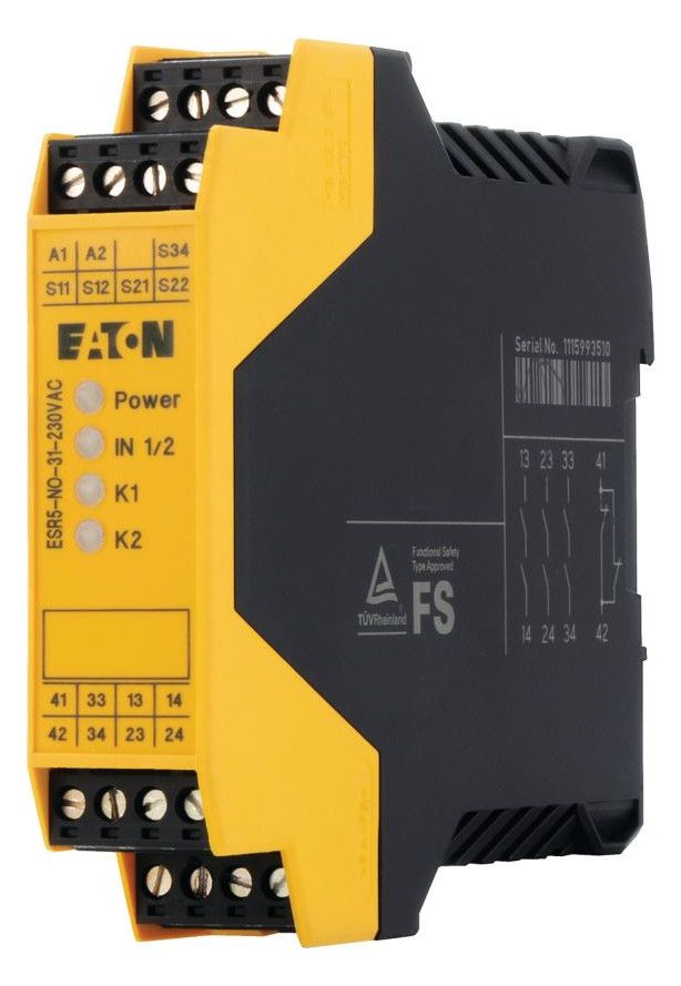 EATON ESR5-NO-31-230VAC Sicherheits- relais 230VAC 3 Freigabepfade 119380