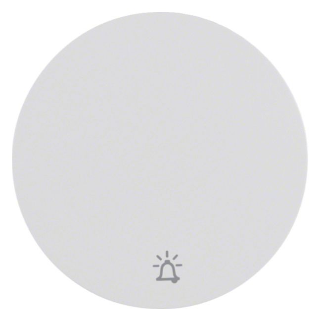 Berker 16202069 Wippe m.Aufdruck Symbol Klingel R.1/R.3 polarweiß glänzend