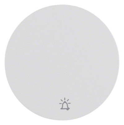 Berker 16202069 Wippe m.Aufdruck Symbol Klingel R.1/R.3 polarweiß glänzend