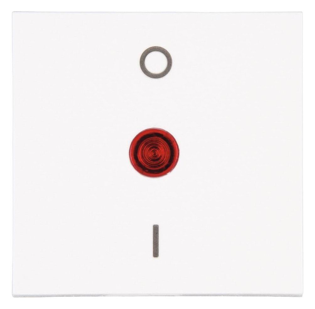 Kopp 491942003 HK07 Flächenwippe 2P m.Linse rot arktisweiß