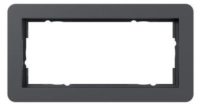 GIRA 1002152 Abdeckrahmen 2f o.M.Gira E1 Anthrazit