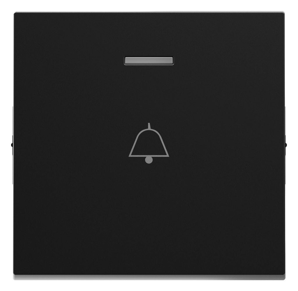 Legrand 765315 SEANO Wippe beleuchtet m. Symbol Klingel Farbausführung Schwarz
