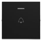 Legrand 765315 SEANO Wippe beleuchtet m. Symbol Klingel Farbausführung Schwarz