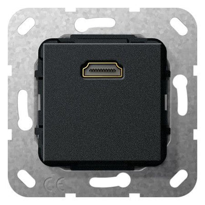 GIRA 566910 HDMI Kupplung Einsatz Schwarz matt
