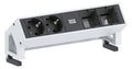 Bachmann 902.211 DESK2 2xSchuko 2xABD Strom 0,2m GST18 RAL9010