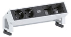 Bachmann 902.211 DESK2 2xSchuko 2xABD Strom 0,2m GST18 RAL9010