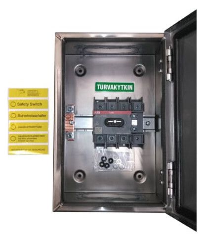 ABB OTR90T4B Sicherheitsschalter 4p 45 kW 400V m.schwarzem 1SCA022567R1520