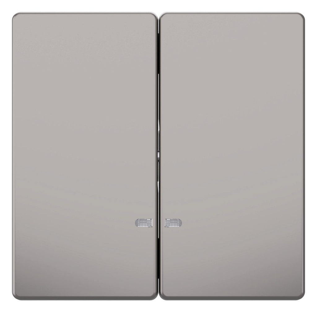 Mert MEG 3420-6050 Doppelwippe Kontroll fenster Nickel metallic