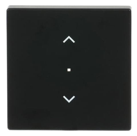 BJ 6232-10-885 Wippe 1f Jalousie schwarz matt Busch-free@home future linear