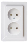 Kopp 950513007 HK02 Steckdose o.Schuko 2f erh.Ber.schutz Komplettgerät