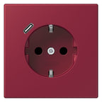 Jung LC1520-18C255 SCHUKO-Steckd.m.USB Typ C LC4320M