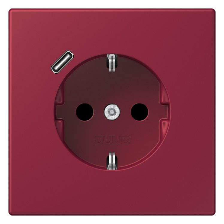 Jung LC1520-18C255 SCHUKO-Steckd.m.USB Typ C LC4320M