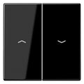 Jung LS995PSW Wippe m.Symbolen Auf/Ab f.509VU/539VU schwarz