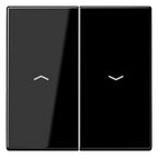 Jung LS995PSW Wippe m.Symbolen Auf/Ab f.509VU/539VU schwarz