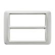GEWISS GW22508 Abdeckrahmen System Top 12M Wolkenweiss