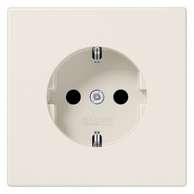 Jung LS1520N SCHUKO Steckdose o.Kralle weiß