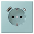 Jung LC1520-15CA214 SCHUKO-Steckd.m.USB Typ AC LC32033