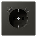 Jung LC1520-15CA259 SCHUKO-Steckd.m.USB Typ AC LC4320R