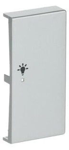 BJ 6231-22-83 Wippe rechts 2-fach Licht Busch-free@home alusilber