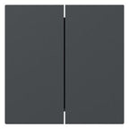 GIRA 349528 Wippe 2fach gerade System 55 Anthrazit