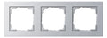 GIRA 021325 Abdeckrahmen 3fach E2 Farbe Alu