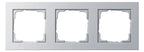 GIRA 021325 Abdeckrahmen 3fach E2 Farbe Alu