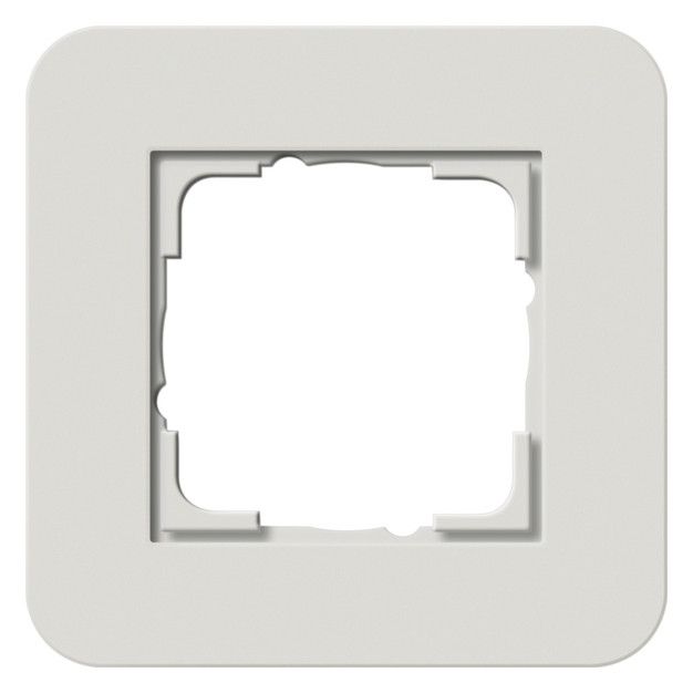 GIRA 0211421 Abdeckrahmen 1fach E3 Hellgrau/Anthrazit Soft-Touch