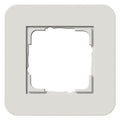 GIRA 0211421 Abdeckrahmen 1fach E3 Hellgrau/Anthrazit Soft-Touch